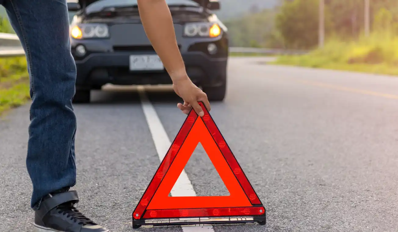 Flatbed towing involves loading your vehicle onto a flat, level platform on the back of the tow truck.